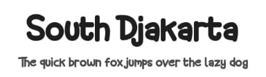 South Djakarta by Jadatype — Script Handwritten Font — thumbnail 1