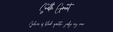 South Great by Maulana Creative — Script Handwritten Font — thumbnail 2