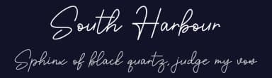 South Harbour by RantautypeStudio — Script Handwritten Font — thumbnail 2