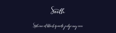 South by Asd Studio — Script Handwritten Font — thumbnail 2