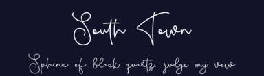 South Town by Letterafa Studio — Script Handwritten Font — thumbnail 2