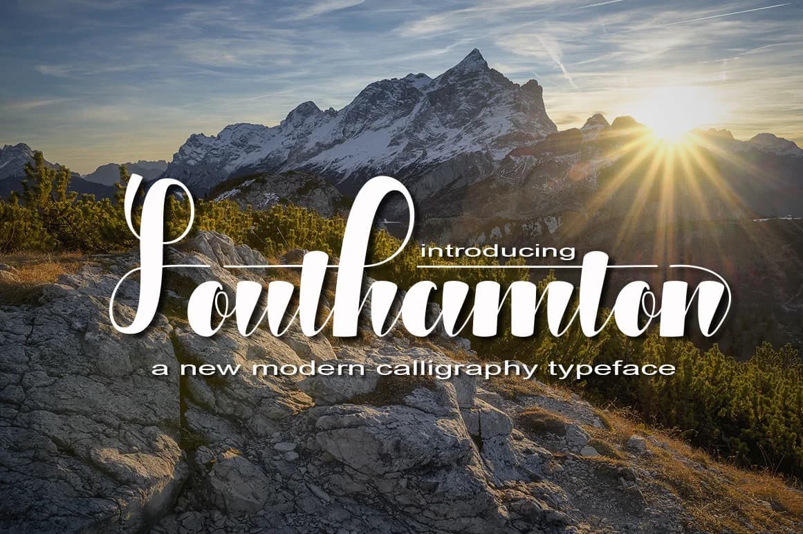 Southamton Font by Imun Studio — Script Handwritten Font