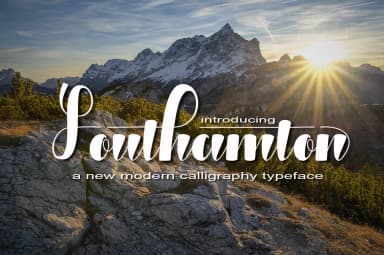 Southamton Font by Imun Studio — Script Handwritten Font — thumbnail 1