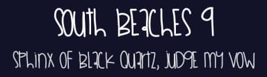 South Beaches 9 by Des Gomez — Script Handwritten Font — thumbnail 2