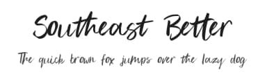 Southeast Better by Excellent Ritma Florendia — Script Handwritten Font — thumbnail 1