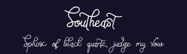 Southeast by MJB Letters — Script Handwritten Font — thumbnail 2