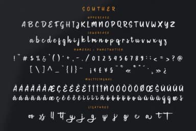 Souther Font by craftsupplyco — Script Handwritten Font — thumbnail 2