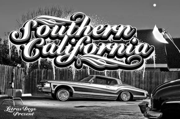 Southern California Font by maghrib — Script Handwritten Font