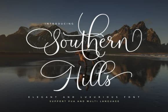 Southern Hills Font by Cooldesignlab — Script Handwritten Font
