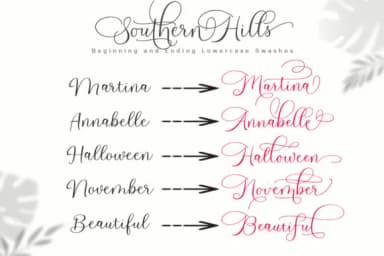 Southern Hills Font by Cooldesignlab — Script Handwritten Font — thumbnail 9