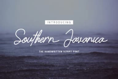 Southern Javanica Font by wisto studio — Script Handwritten Font — thumbnail 1