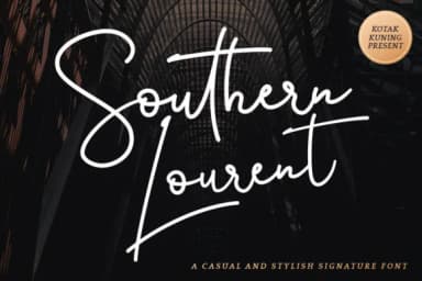 Southern Lourent Font by Kotak Kuning Studio — Script Handwritten Font — thumbnail 1