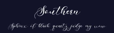 Southern by Yumna Family — Script Handwritten Font — thumbnail 2