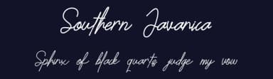 Southern Javanica by wisto studio — Script Handwritten Font — thumbnail 2