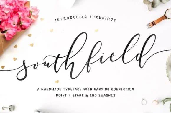 Southfield Font by wornoutmedia — Script Handwritten Font