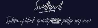 Southport by Noah Type — Script Handwritten Font — thumbnail 2