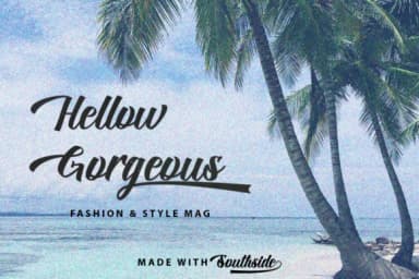 Southside Script Font by luckytype.font — Script Handwritten Font — thumbnail 5