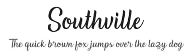 Southville by Sibelumpagi — Script Handwritten Font — thumbnail 1