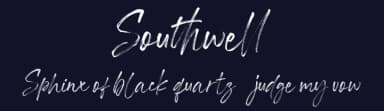 Southwell by Creatype Studio — Script Handwritten Font — thumbnail 2