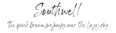 Southwell by Creatype Studio — Script Handwritten Font — thumbnail 1