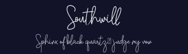 Southwill by Bluestype Studio — Script Handwritten Font — thumbnail 2