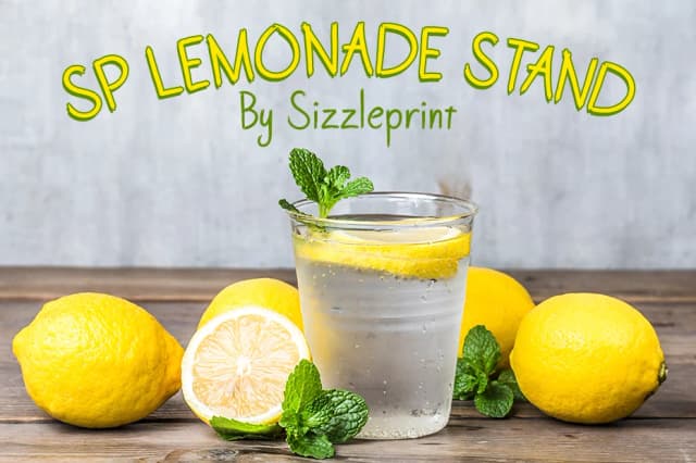 SP Lemonade Stand Font by sizzleprint — Script Handwritten Font