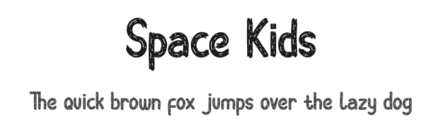 Space Kids by NeutroneLabs — Script Handwritten Font