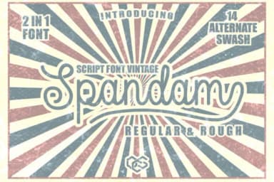 Spandam Font by OCS Studio — Script Handwritten Font — thumbnail 1