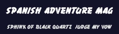 Spanish Adventure Mag by Woodcutter — Script Handwritten Font — thumbnail 2