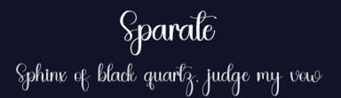 Sparate by FreshtypeINK — Script Handwritten Font — thumbnail 2