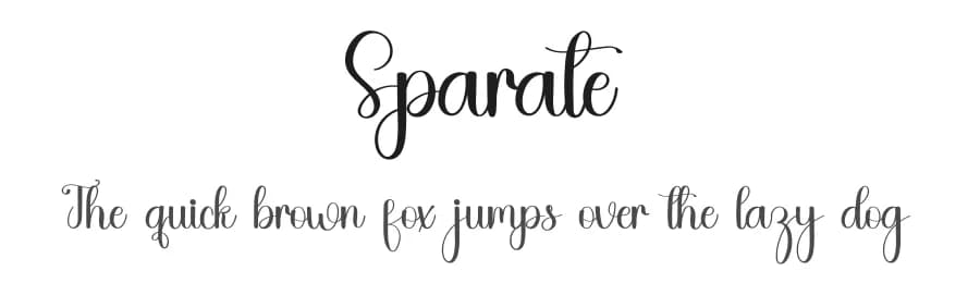 Sparate by FreshtypeINK — Script Handwritten Font