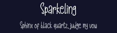 Sparkeling by Denny Sutanto — Script Handwritten Font — thumbnail 2