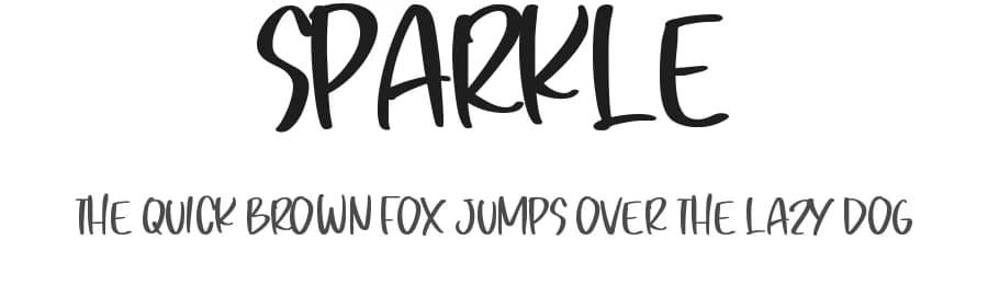 Sparkle by Mozatype — Script Handwritten Font