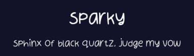 Sparky by Moonshine Joa — Script Handwritten Font — thumbnail 2