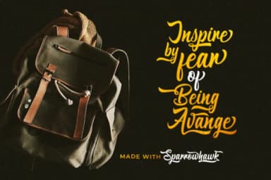 Sparrowhawk Script Font by Max.co Studio — Script Handwritten Font — thumbnail 6