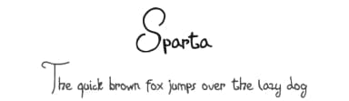 Sparta by Sungi Creative — Script Handwritten Font — thumbnail 1