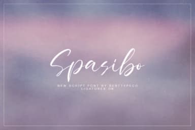 Spasibo Font by BennyDesigns — Script Handwritten Font — thumbnail 1