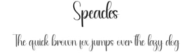 Speacles by Andi Moz — Script Handwritten Font — thumbnail 1