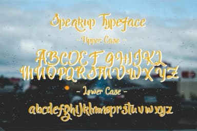 Speakup Script Font by Lettercorner Studio — Script Handwritten Font — thumbnail 7