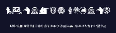Special Forces by Woodcutter — Dingbats Font — thumbnail 2
