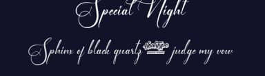 Special Night by Noah Type — Script Handwritten Font — thumbnail 2