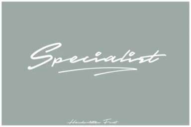 Specialist Font by Studio_Art — Script Handwritten Font — thumbnail 1