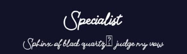 Specialist by Trim Studio — Script Handwritten Font — thumbnail 2