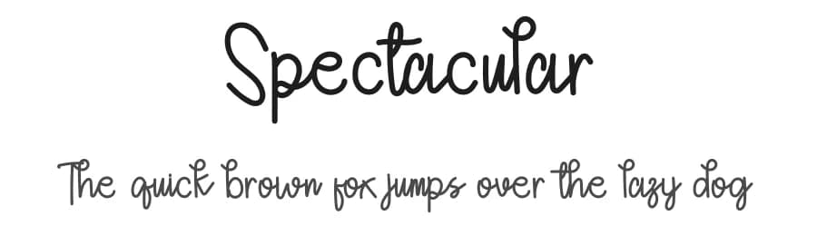 Spectacular by Inermedia Studio — Script Handwritten Font