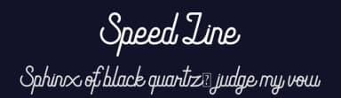 Speed Line by RT Studio — Script Handwritten Font — thumbnail 2