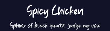 Spicy Chicken by Paily Studio — Script Handwritten Font — thumbnail 2