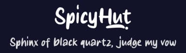 Spicy Hut by MJType — Script Handwritten Font — thumbnail 2