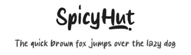 Spicy Hut by MJType — Script Handwritten Font — thumbnail 1