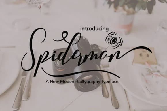 Spiderman Font by AsaharStudio — Script Handwritten Font