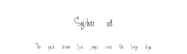 Spijker 08 by Piet — Script Handwritten Font — thumbnail 1